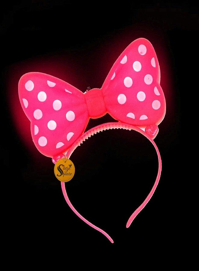 Sage Square Cute LED Lighting Festival Christmas Halloween Party Birthday Hairband/Headband Kids Adult Home Decoration/Functions (1 Piece) (Random) - Image 5